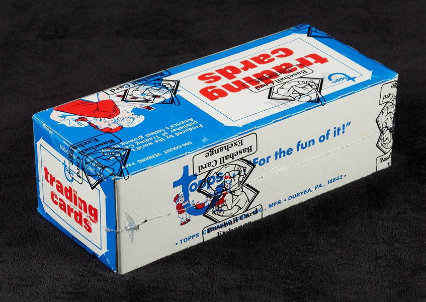 1973-74 Topps Basketball Vending Box (500) (Fritsch/BBCE)