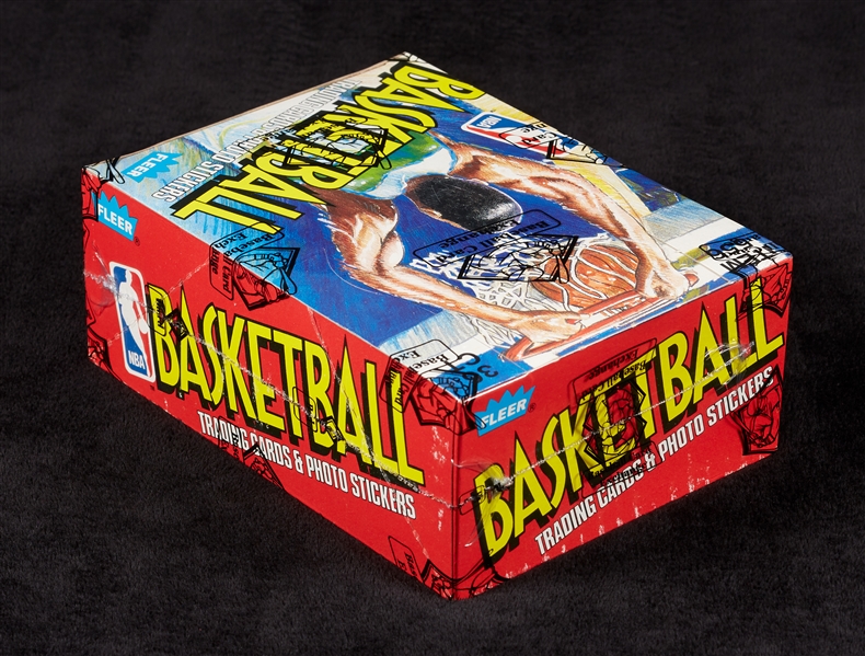 1989-90 Fleer Basketball Wax Box (36) (FASC) (Fritsch/BBCE)