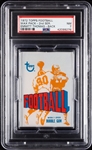 1972 Topps Football Wax Pack - Emmitt Thomas Back (Graded PSA 7)