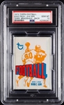 1972 Topps Football Wax Pack - Terry Bradshaw Back (Graded PSA 10)