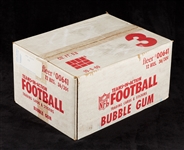 1982 Fleer Football Unopened Wax Case (12/36)
