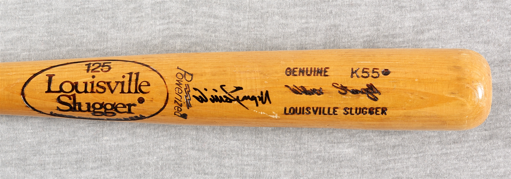 Willie Stargell 1982 Game-Used & Signed Louisville Slugger Bat (BAS) (PSA/DNA Taube LOA)