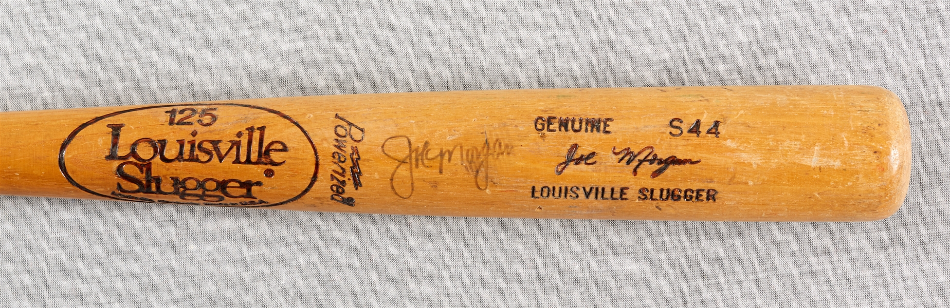 Joe Morgan 1980-83 Game-Used & Signed Louisville Slugger Bat (BAS) (PSA/DNA Taube LOA)