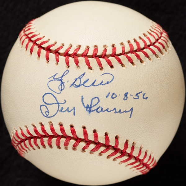 Yogi Berra & Don Larsen Signed OAL Baseball (BAS)