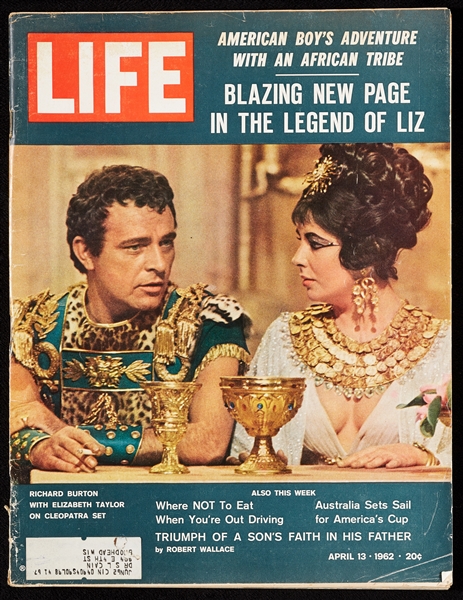 1962 Life Magazine With Mantle/Maris Card Insert
