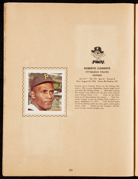 1964 Wheaties All-Star Album With Affixed Stamps (50)