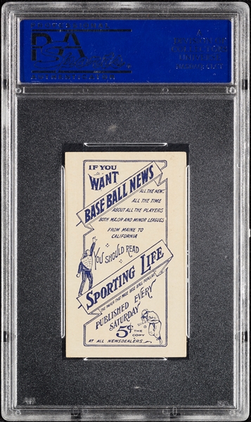 1911 M116 Sporting Life Nap Rucker (Blue Back) PSA 6