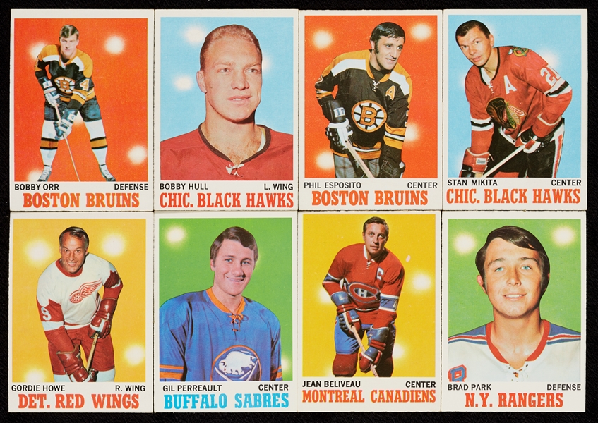 1970 Topps Hockey Complete Set (132)