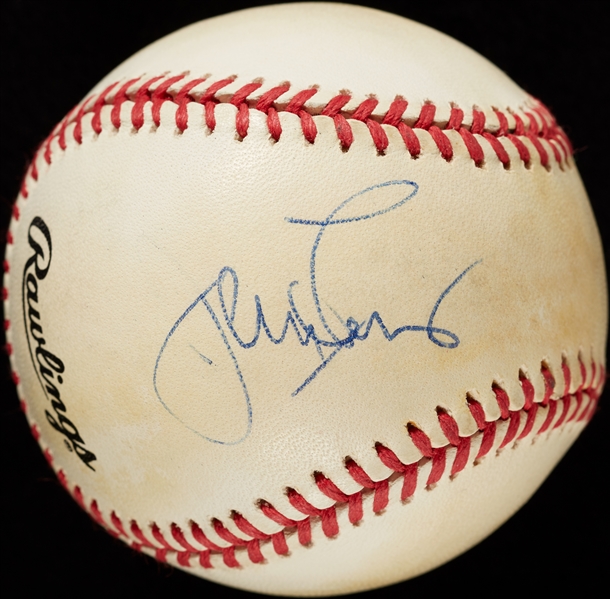 Jerry Lewis Single-Signed ONL Baseball (BAS)