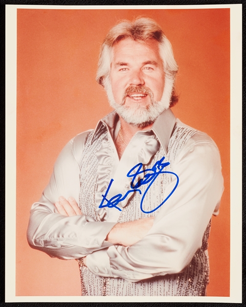 Kenny Rogers Signed 8x10 Photo (BAS)