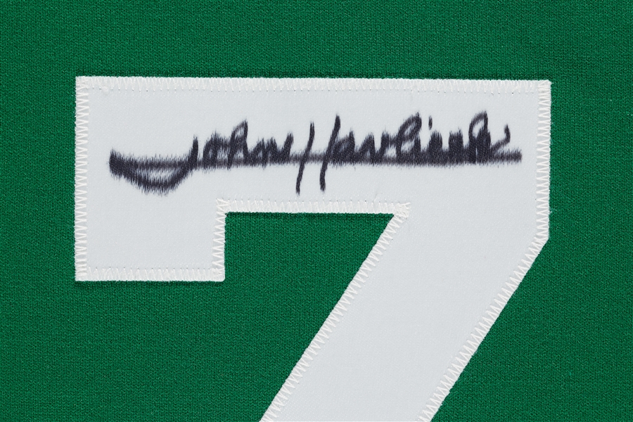John Havlicek Signed Celtics Jersey (BAS)