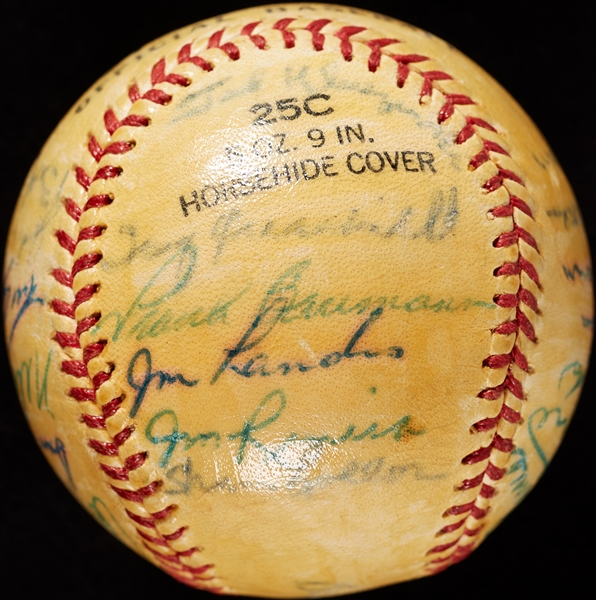 1960 Chicago White Sox Team-Signed Baseball (BAS)