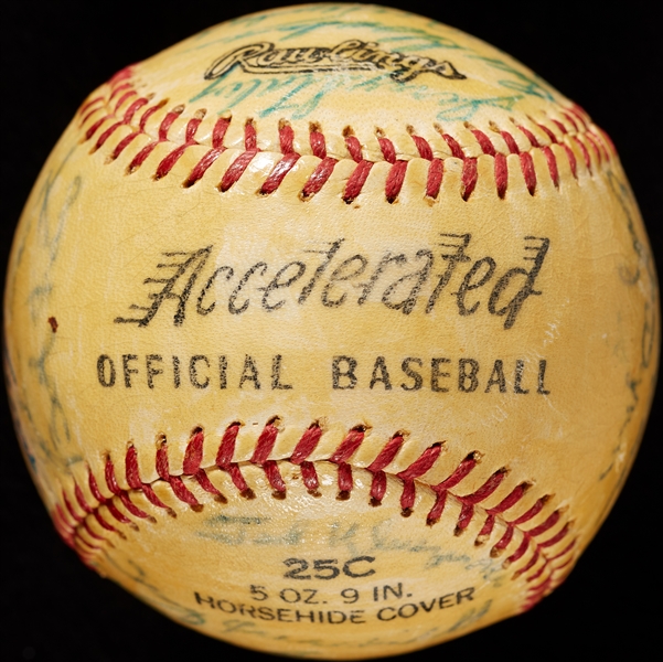 1960 Chicago White Sox Team-Signed Baseball (BAS)