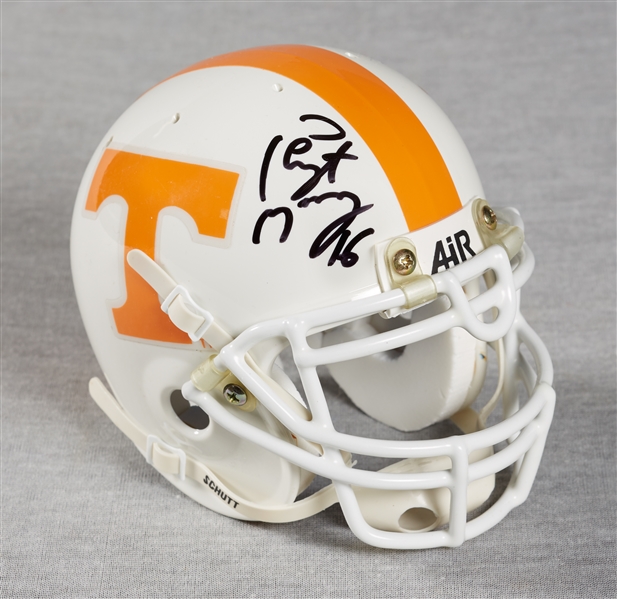 Peyton Manning Signed Tennessee Mini-Helmet
