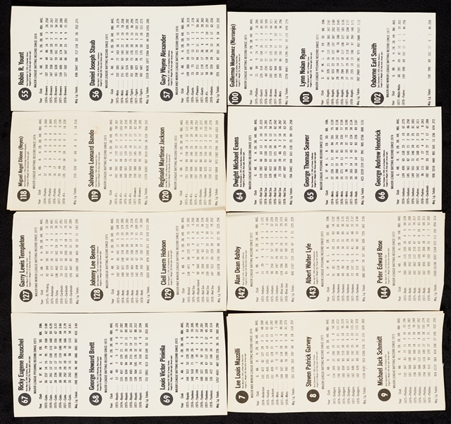 1979 Hostess Baseball Panels Complete Set (60)