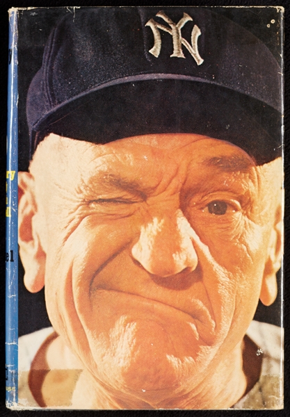 Casey Stengel Signed Casey At The Bat Book (BAS)