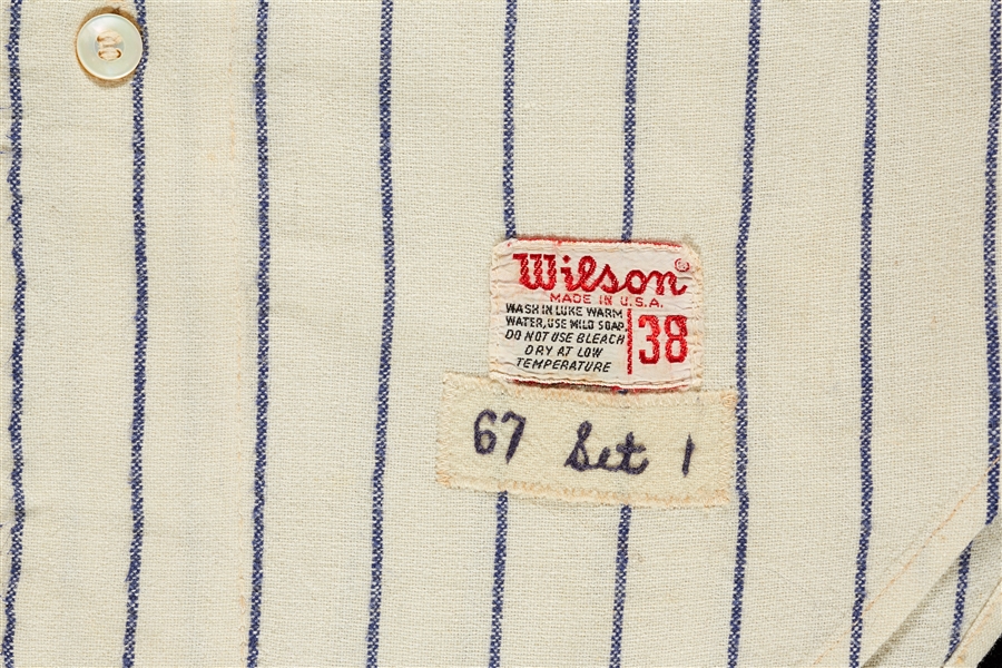 1967 Minnesota Twins Cesar Tovar Game-Worn Home Flannel