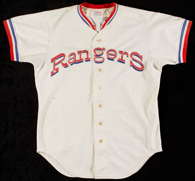 1973 Texas Rangers Home Knit Jersey