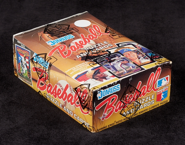 1987 Donruss Baseball Wax Box with (44) Donruss Pop-Ups Packs (BBCE)