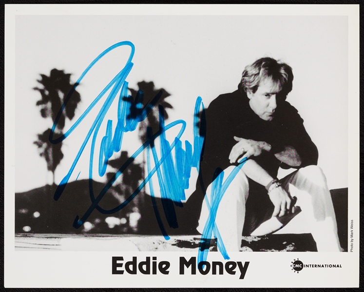 Eddie Money Signed 8x10 Photo (BAS)