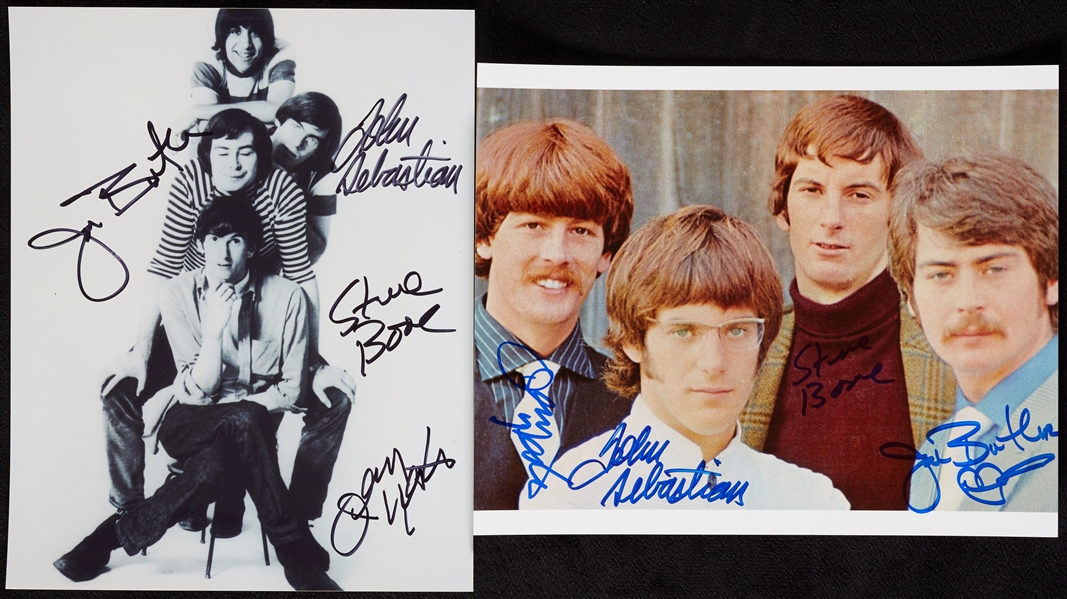 Lovin' Spoonful Signed 8x10 Photo Pair (2)