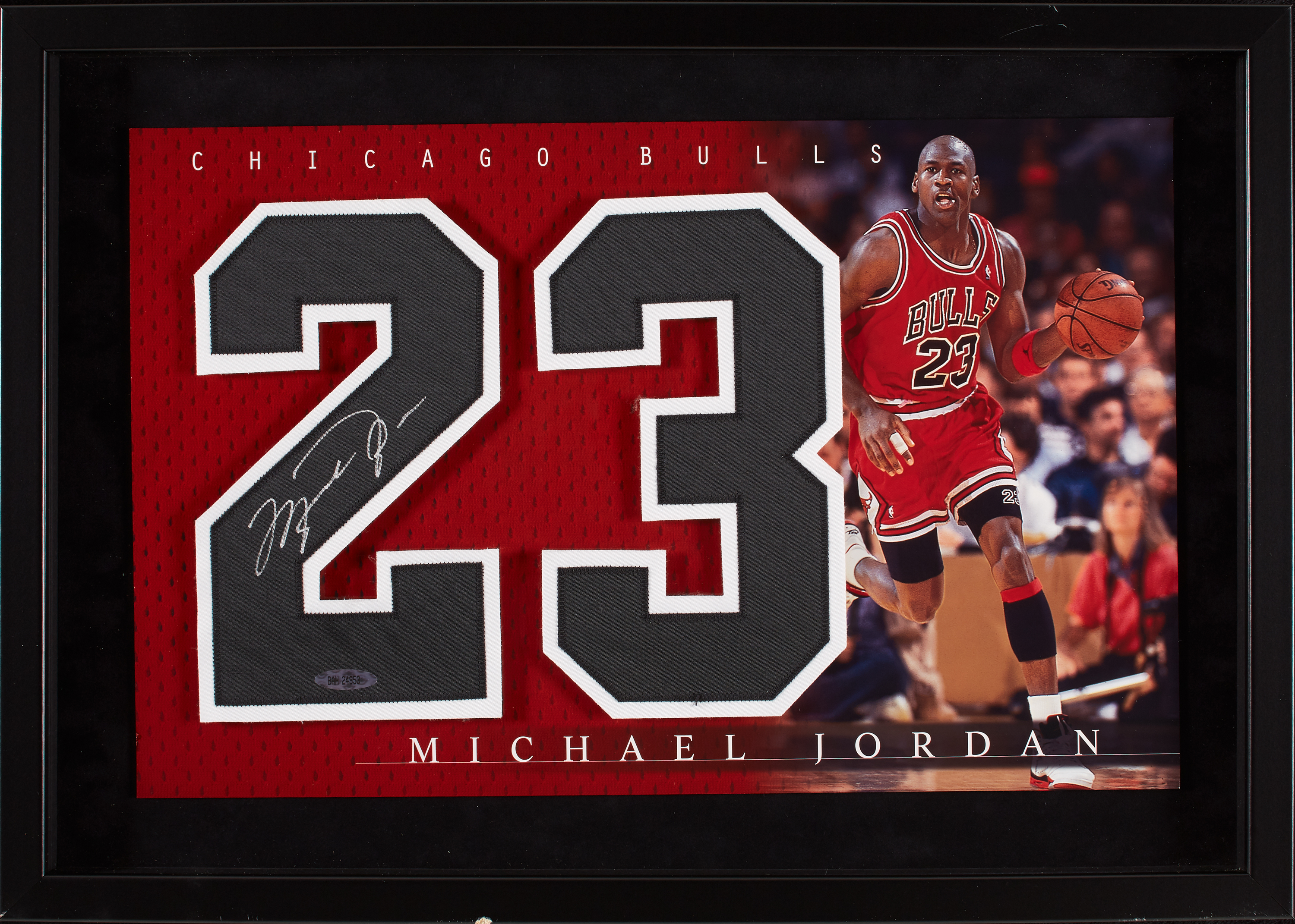Michael Jordan Chicago Bulls Autographed Black Jordan XXIII