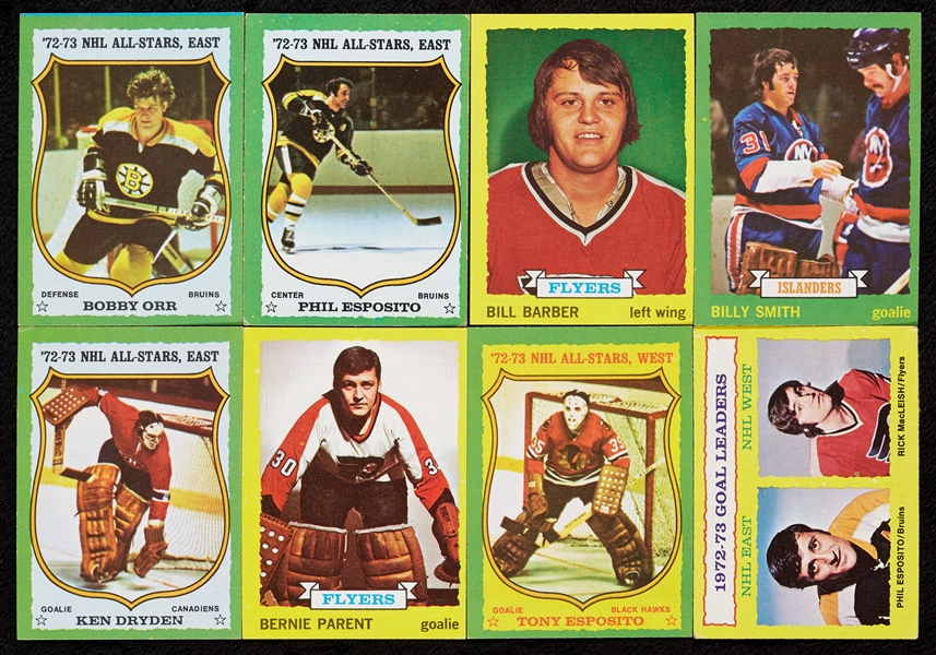 High-Grade 1973 Topps Hockey Complete Set (198)