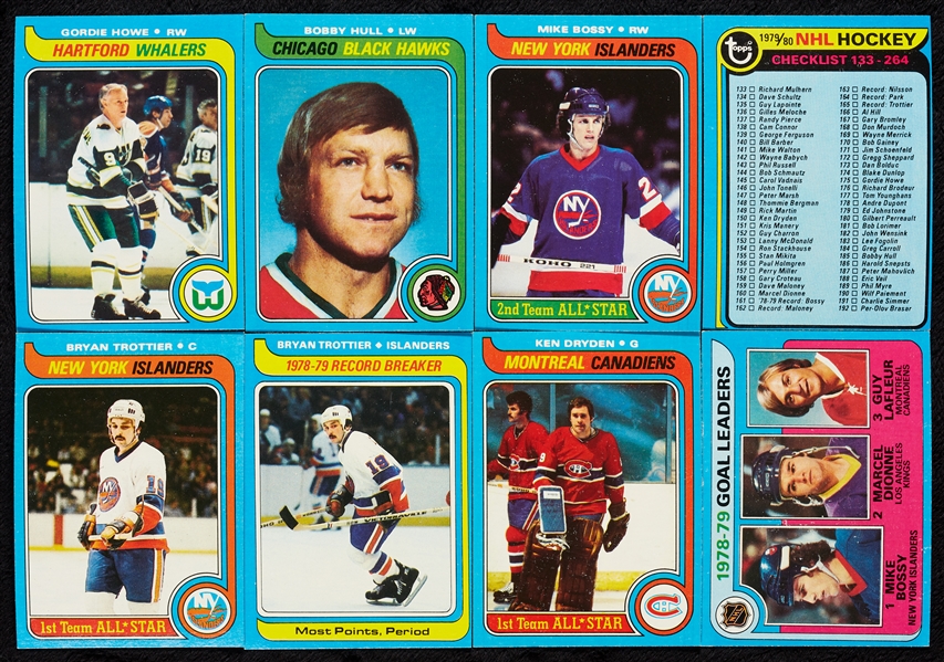 1979 Topps Hockey High-Grade Complete Set With PSA 5 Gretzky RC (264)