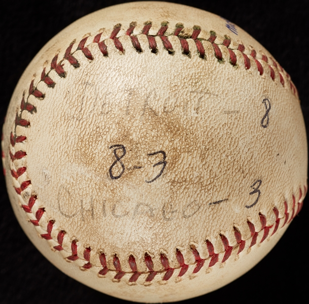 Mickey Lolich Career Win No. 29 Final Out Game-Used Baseball (5/24/1965) (BAS) (Lolich LOA)