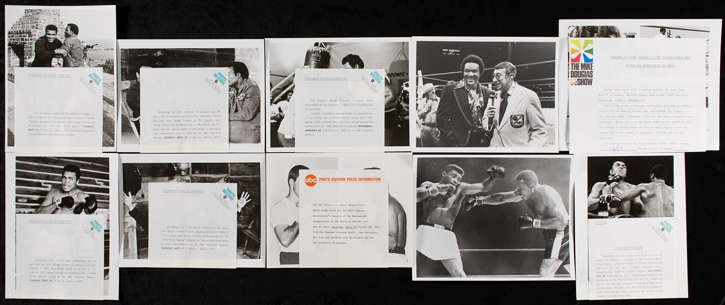 1960s/1970s Muhammad Ali Original ABC TV Promo Photos (10)