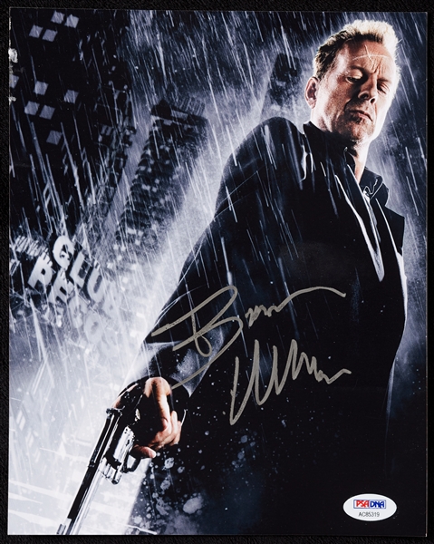 Bruce Willis Signed 8x10 Photo (PSA/DNA)