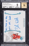 2017 Leaf Trinity DeShaun Watson Platinum Spectrum (1/25) BGS 9 (AUTO 10)