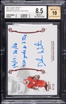 2017 Leaf Trinity DeShaun Watson Red Spectrum (4/10) BGS 8.5 (AUTO 10)