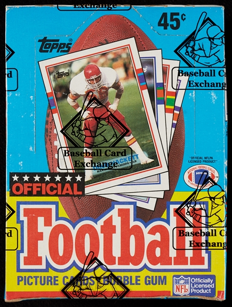 1989 Topps Football Wax Box (36) (BBCE)
