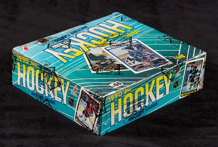 1990 Topps Hockey Cello Box (36) (BBCE)