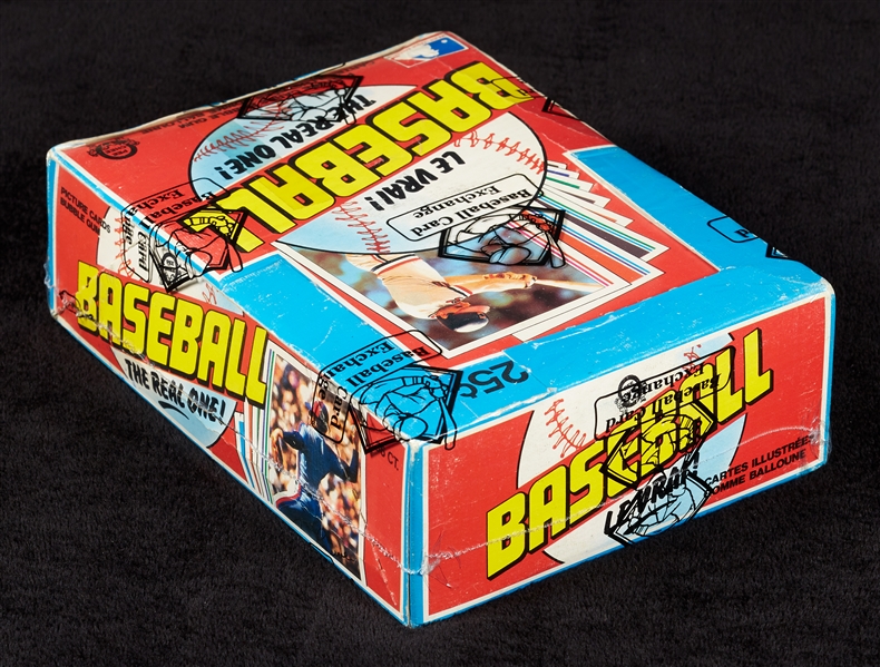 1982 O-Pee-Chee Baseball Wax Box (36) (BBCE)