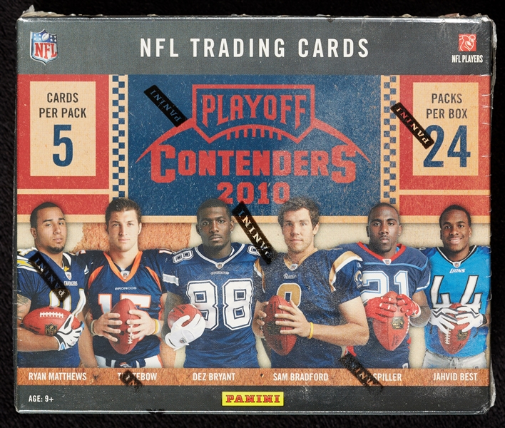 2010 Playoff Contenders Football Factory Sealed Box (24)