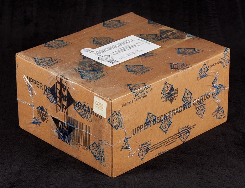 2001 Upper Deck Golf Wax Box Case (12/24) (BBCE)