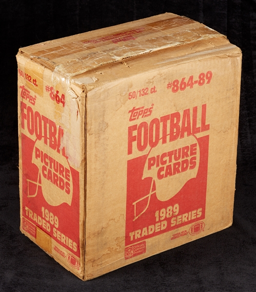 1989 Topps Traded Football Case (50)