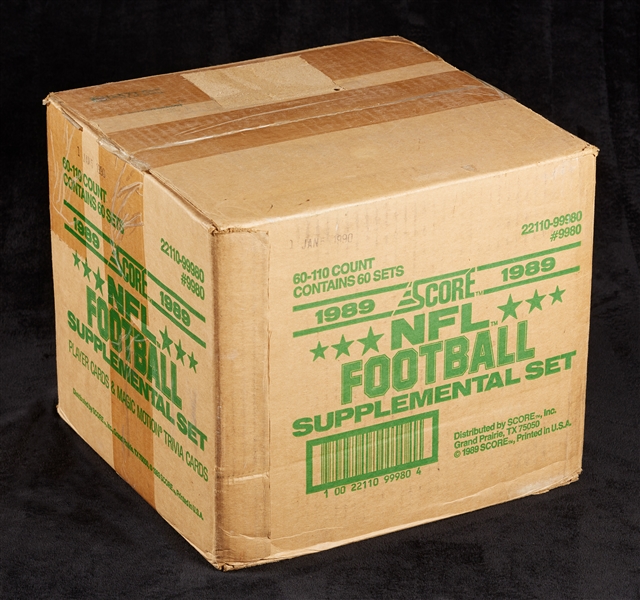 1989 Score Supplemental Football Case (60)