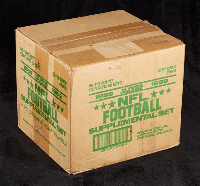 1989 Score Supplemental Football Case (60)