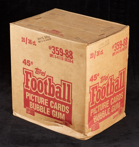 1988 Topps Football Wax Case (20/36)