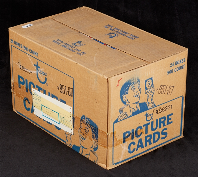 1987 Topps Baseball Vending Case (24/500)