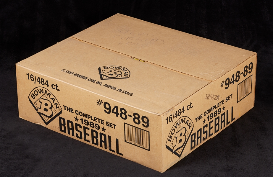 1989 Bowman Baseball Factory Set Case (16)