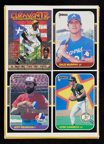 1987 Donruss Baseball Wax Box Group (14)