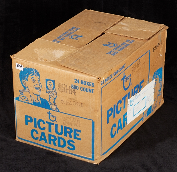 1984 Topps Baseball Vending Case - Each Box Wrapped (24) (BBCE)