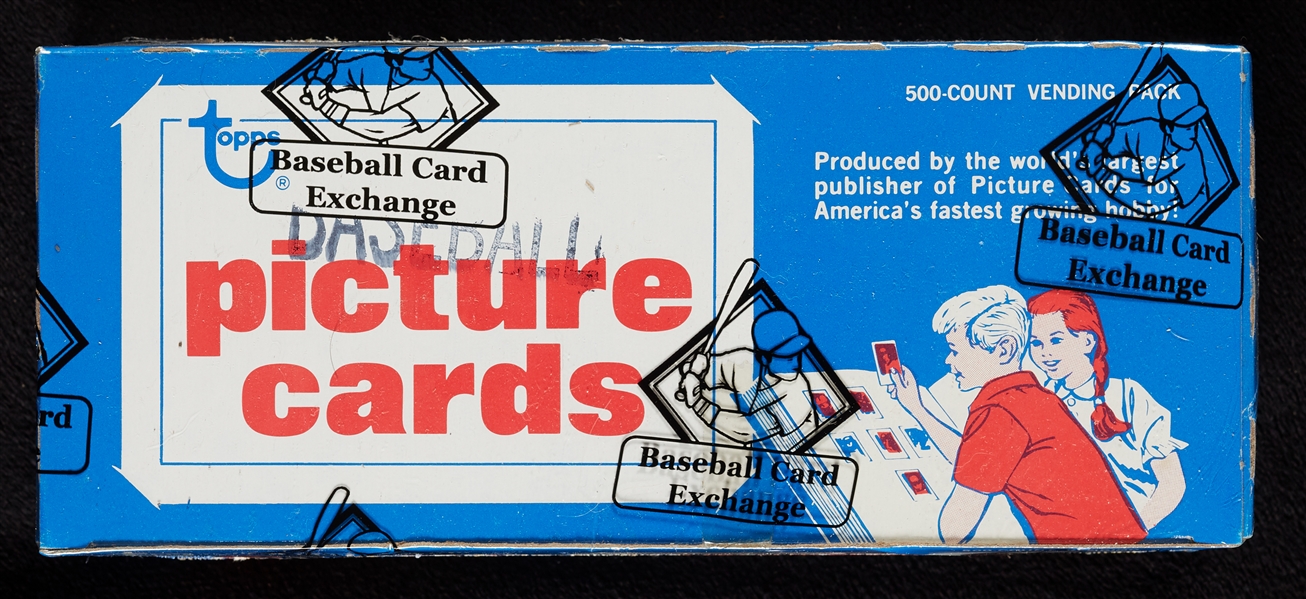 1985 Topps Baseball Vending Case - Each Box Wrapped (24) (BBCE)