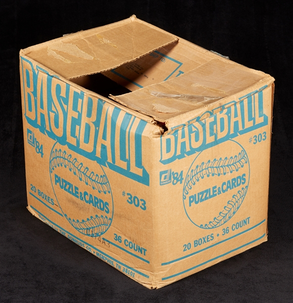 1984 Donruss Baseball Wax Box Partial Case (11/20) (BBCE)