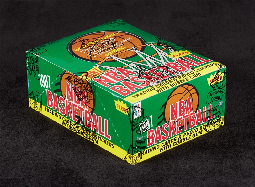 1987-88 Fleer Basketball Wax Box (36) (Fritsch/BBCE)