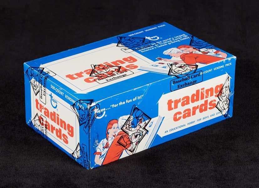 1976-77 Topps Basketball Vending Box (500) (Fritsch/BBCE)